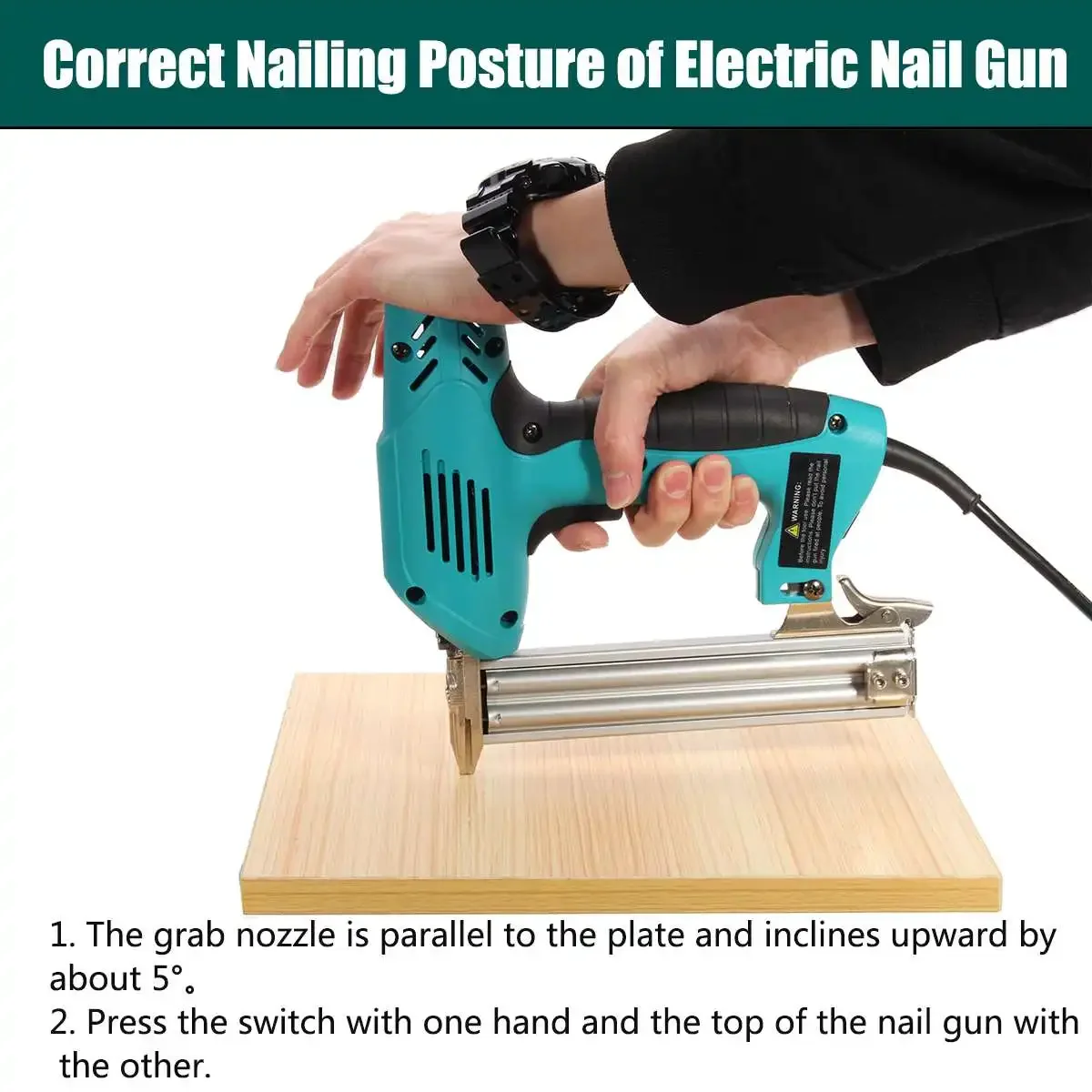 Elektryczna zszywaczka do gwoź – Electric Stapler Heavy recenzja i cena