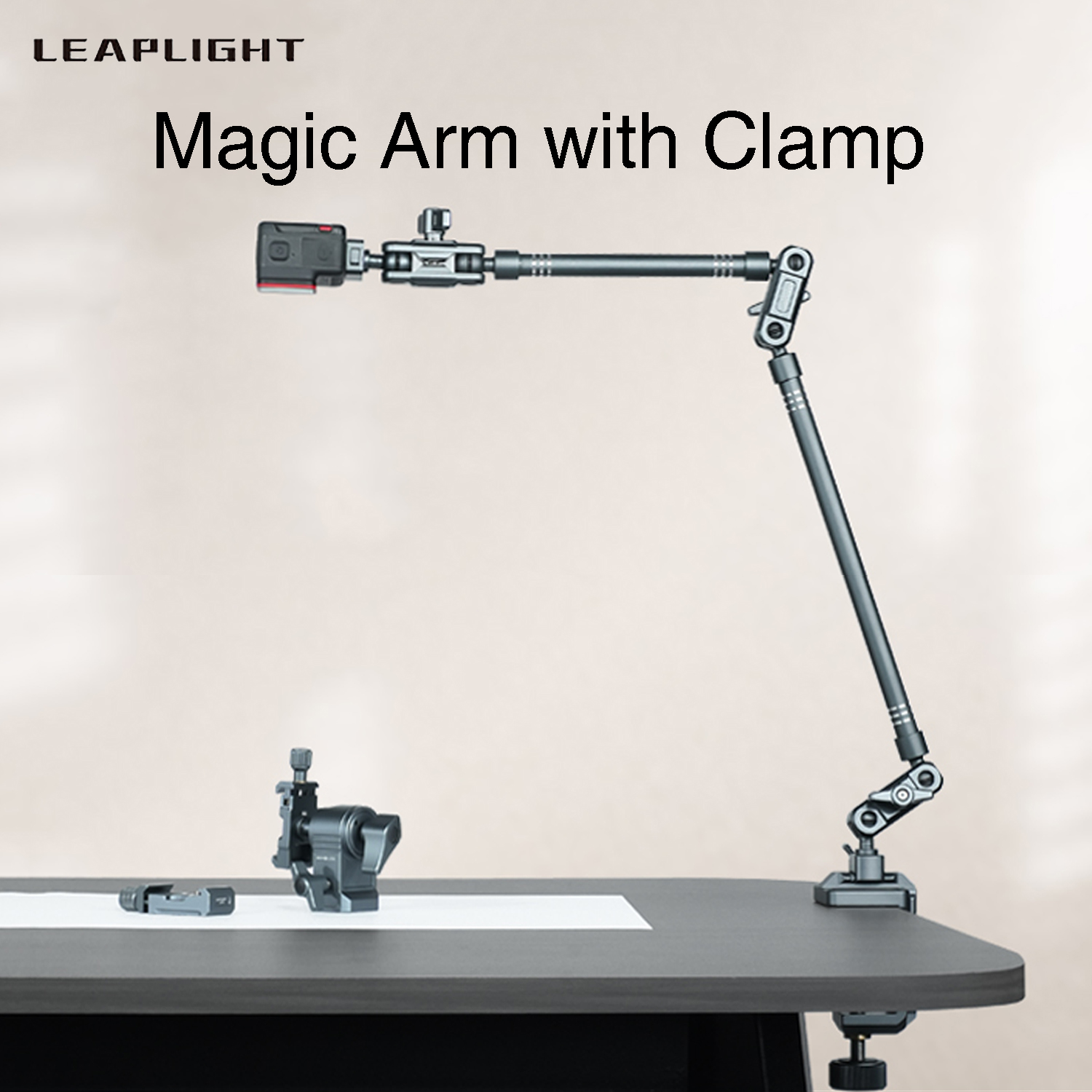 LEAPLIGHT Magic Arm W Clamp, R – Webcam Stand Clip recenzja i cena